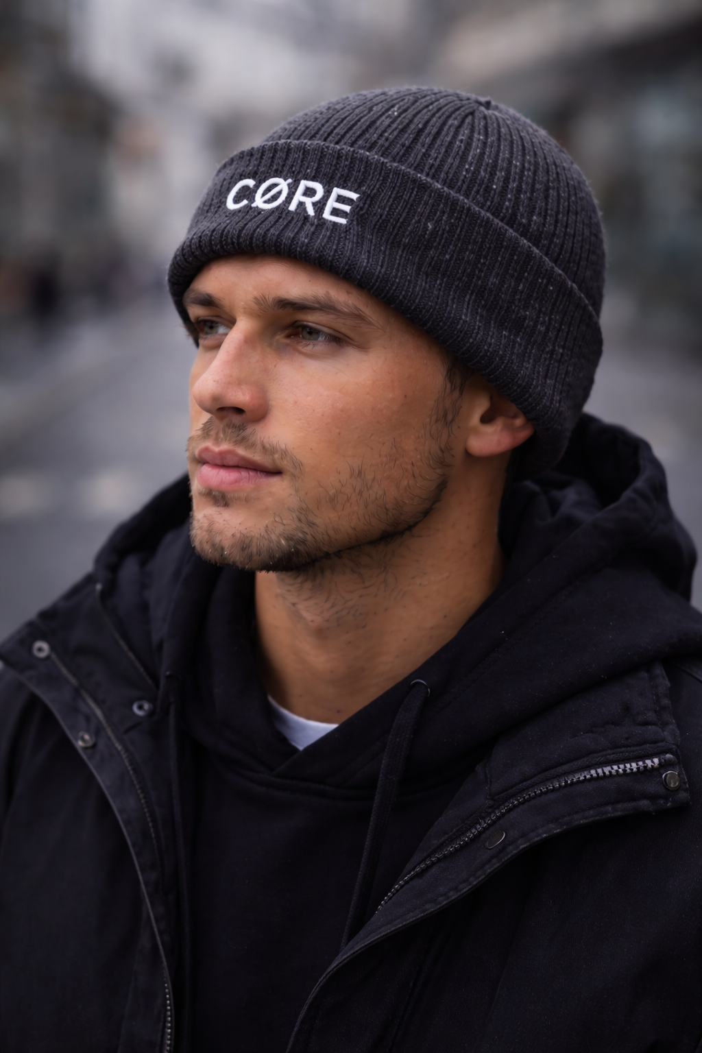 CØRE Classic Beanie - Premium Gray