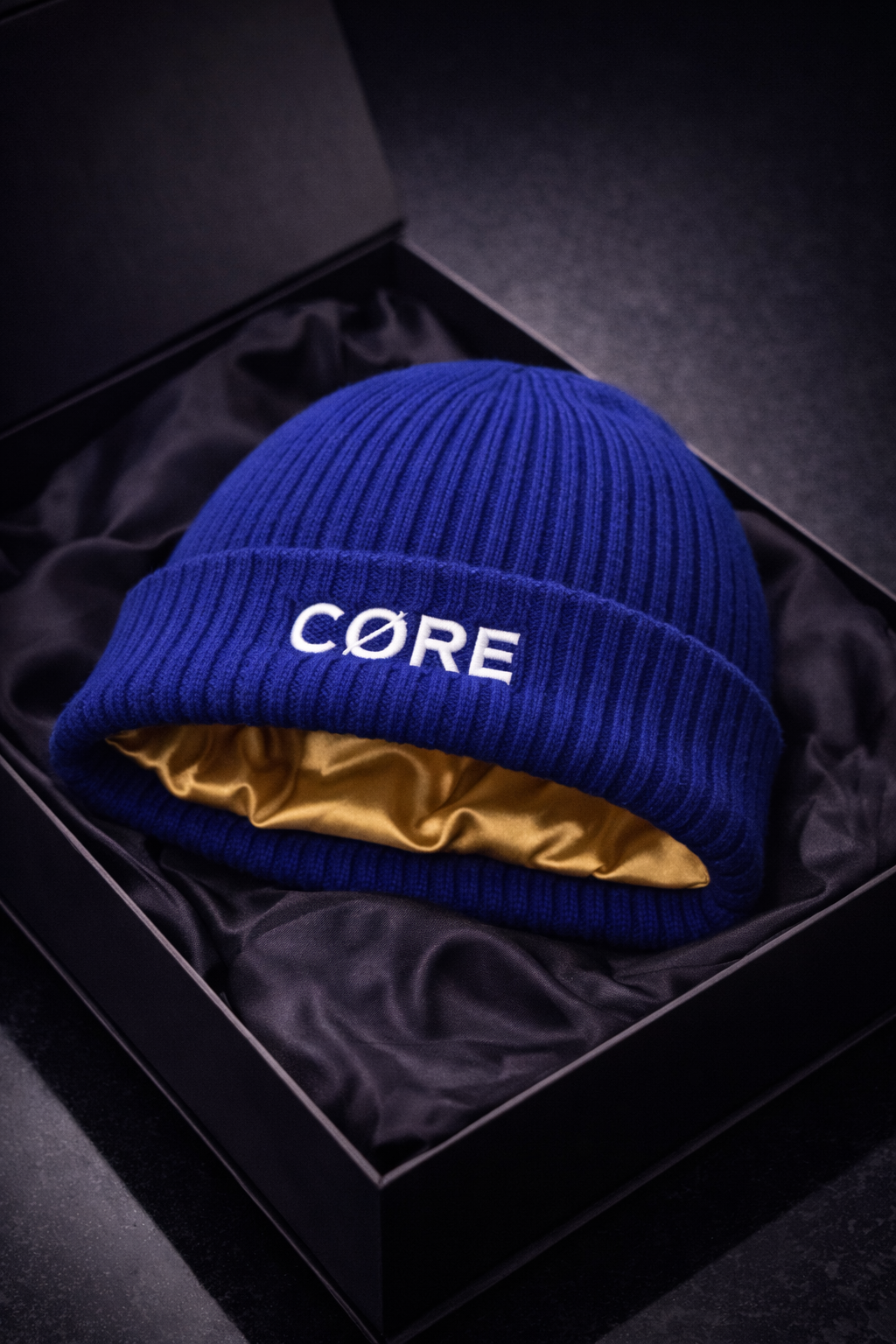 CØRE Limited Edition Beanie - Luxury Blue