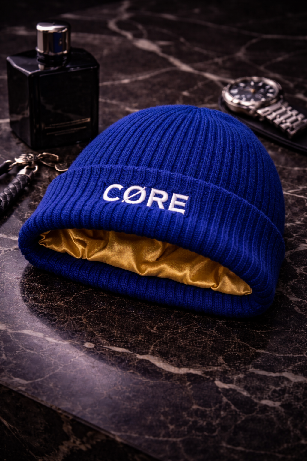 CØRE Limited Edition Beanie - Luxury Blue