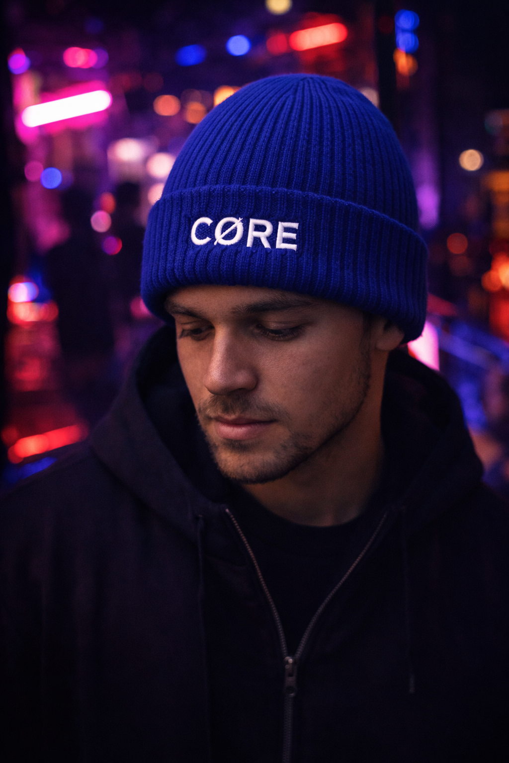CØRE Limited Edition Beanie - Luxury Blue